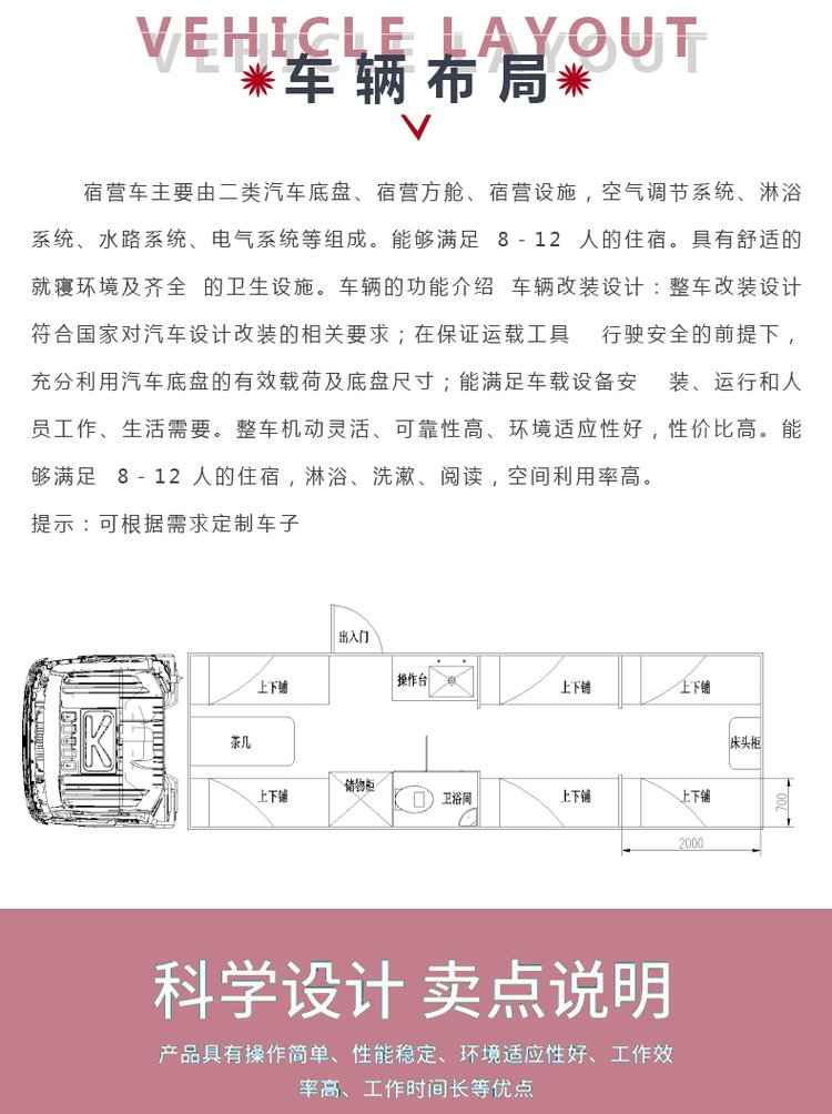 五十鈴后八輪宿營車（24人）